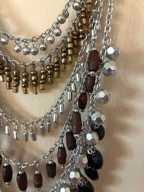 Layered Necklace & Earrings